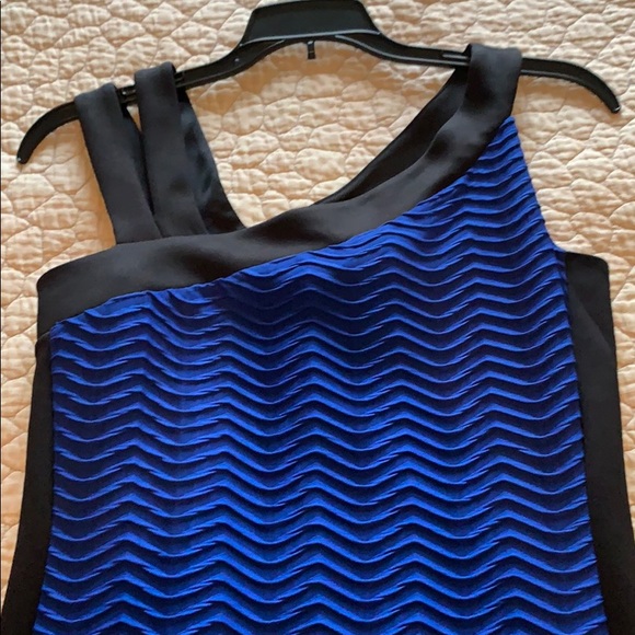 Royal Blue Dress “En Focus Petite” - Picture 8 of 8